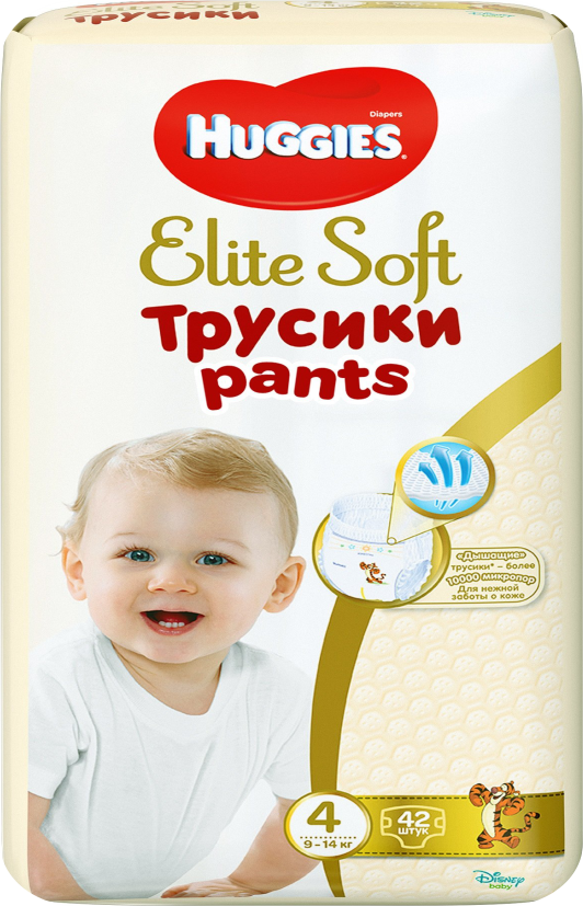 huggies pants elite soft 4